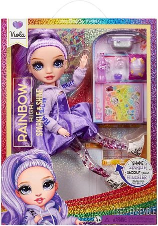 Boneca Rainbow High Sparkle E Shine Fashion - Viola (Purple)
