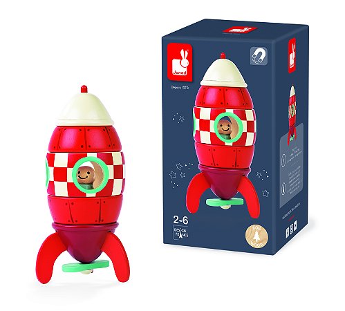 Janod - Foguete Magnético Vermelho