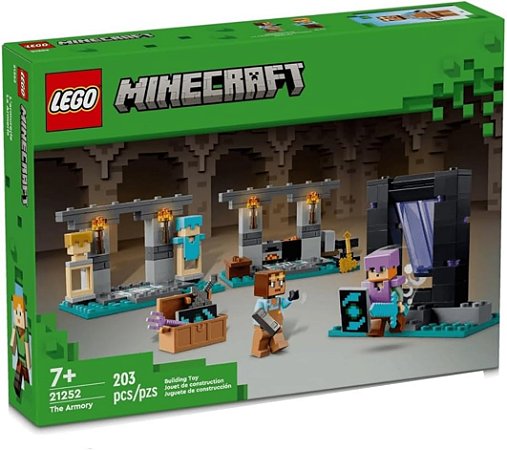 LEGO 21252 Minecraft - O Arsenal