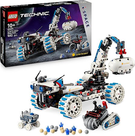 LEGO 42211 Technic - Veículo espacial Lunar Outpost® Moon Rover