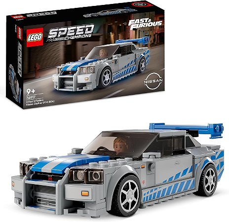 LEGO 76917 Speed Champions - Nissan Skyline GT-R de Velozes e Furiosos