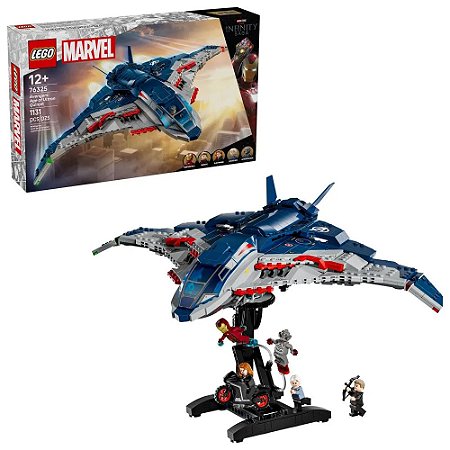 LEGO 76325 Marvel - Vingadores: Era de Ultron Quinjet