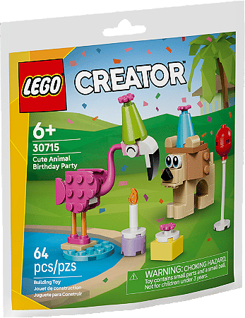 LEGO 30715 - Festa de Aniversário de Animais Adoráveis - Polybag