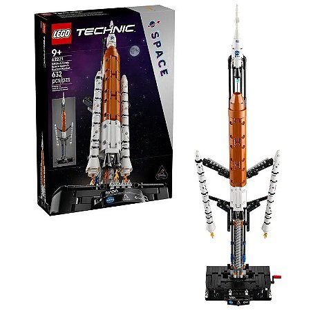 LEGO 42221 Technic - Foguete do Sistema de Lançamento Espacial Artemis da NASA