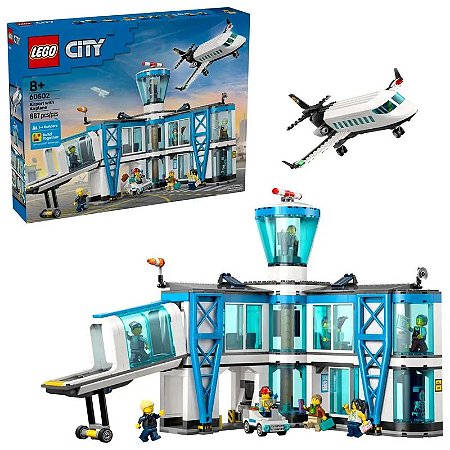 LEGO 60502 City - Aeroporto com Avião