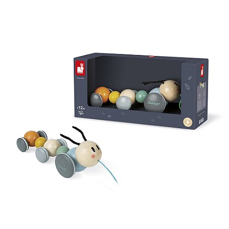 Janod - Centopeia para Passear com Rodinhas