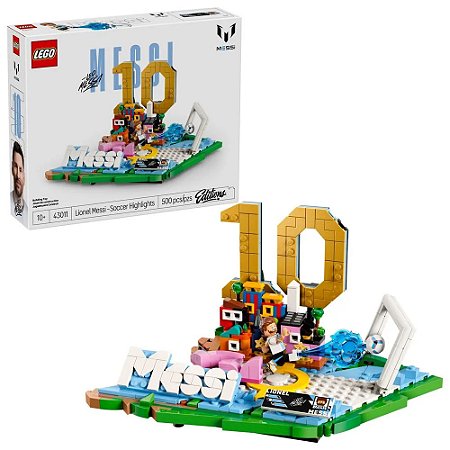 LEGO 43011 Editions - Destaques do futebol - Lionel Messi