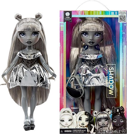 Boneca Shadow High Fashion Doll Luna Madison Grey Hair