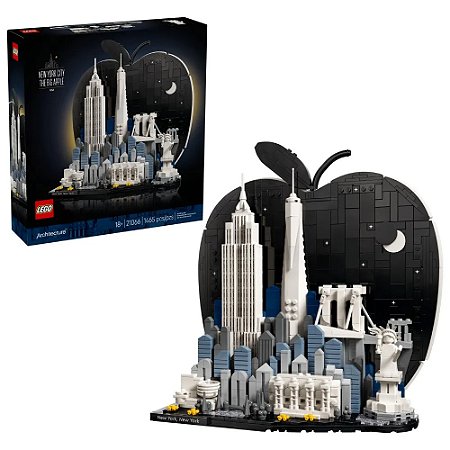 LEGO 21066 Architecture - Nova Iorque - A Grande Maçã