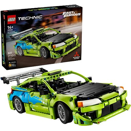 LEGO 42229 Technic - Carro Mitsubishi Eclipse de Velozes e Furiosos