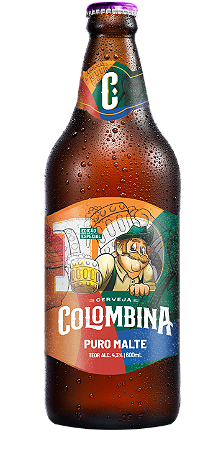 Cerveja Colombina Puro Malte | 600mL *EDIÇÃO ESPECIAL PIRIBIER 10 ANOS*