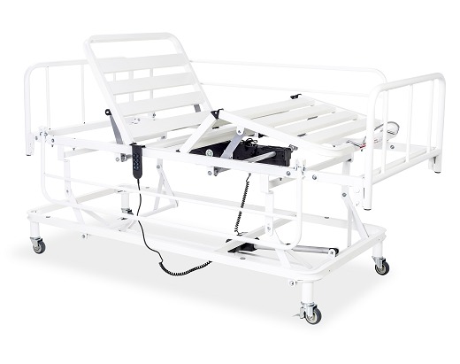 Cama Hospitalar Motorizada Elevação Steel Grade Móvel