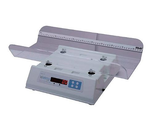 Balança Infantil Antropométrica Digital 15kg Divisão 5g Concha Acrílica 109-E Baby Welmy