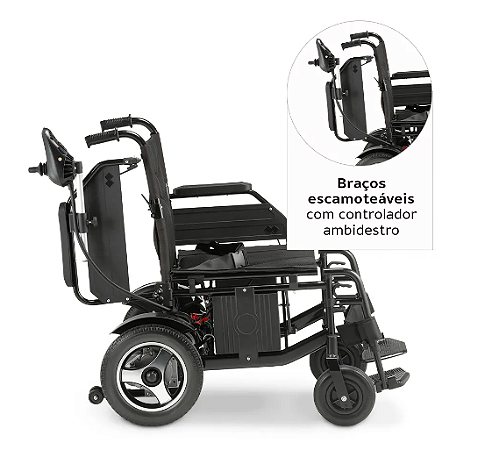 Cadeira de Rodas Motorizada D800 Dellamed - Hospitel - Produtos ...