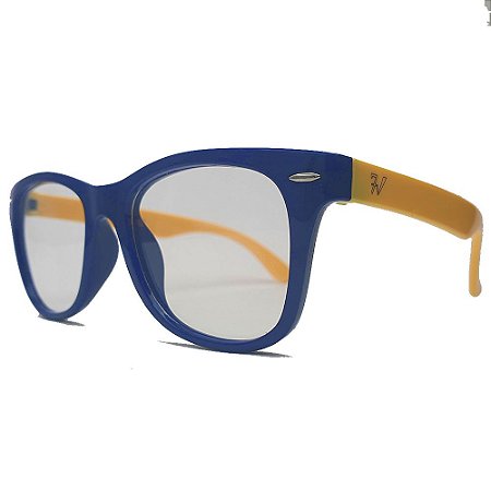Óculos de Grau Infantil Masculino (LensVision-S886AZULAMARELO) - Lens  Vision l Ótica Online
