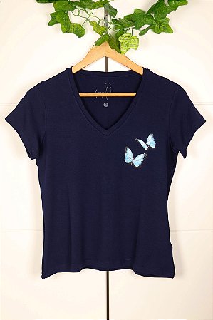 t shirt de borboleta