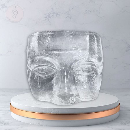 Meia Face Transparente - Harmonização Facial