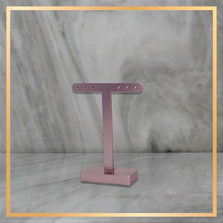 EXPOSITOR BRINCO - T -"G" - 6 Furos - Rose
