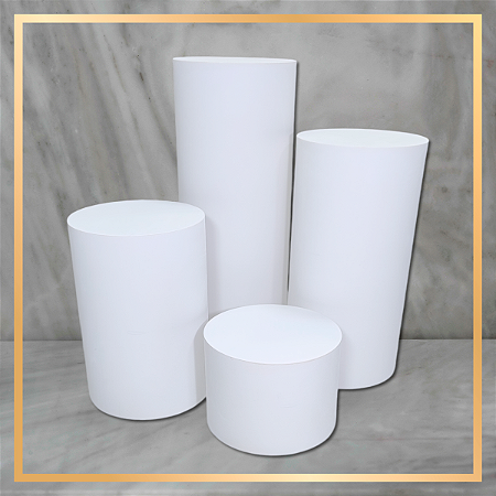 Kit Expositor de 4 Cilindros - Branco