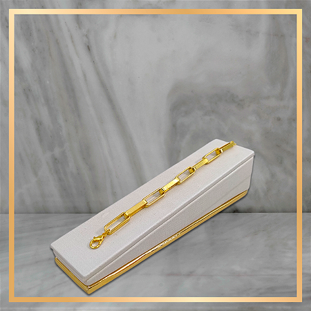 Expositor de Pulseira Inclinado Offwhite