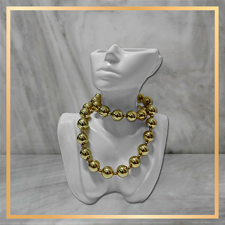 Expositor Busto Gesso