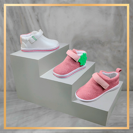 Escada 3 Degraus Intermediária - OffWhite