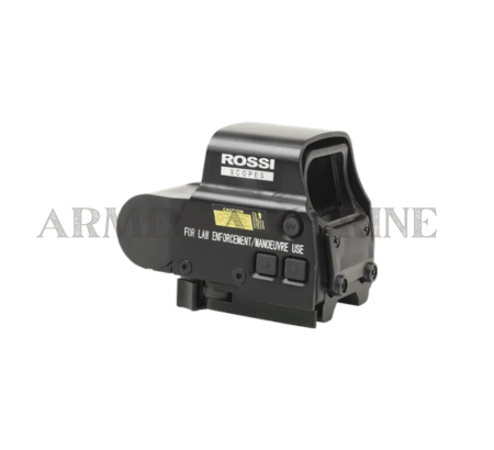 MIRA HOLOGRÁFICA RED DOT MOD.558 BLACK P/ 22MM [ROSSI]