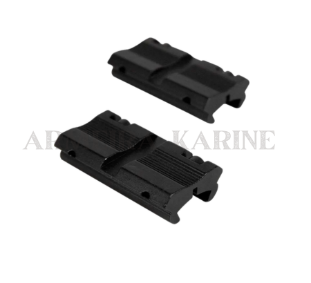 ADAPTADOR DE TRILHO 11MM P/ 22MM PEQUENO [ROSSI]