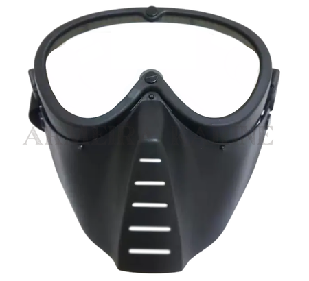 MÁSCARA DE AIRSOFT FULLFACE PRETO N1 [ROSSI]
