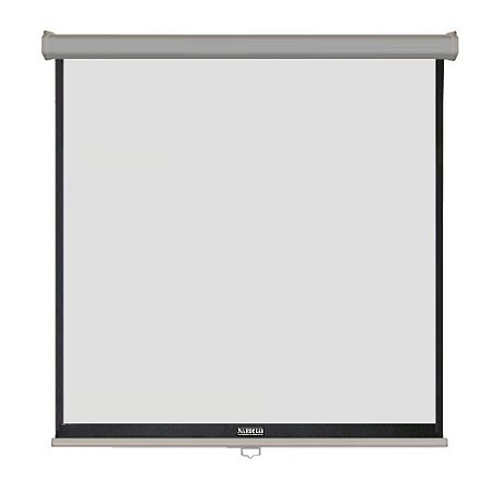 Tela De Projeção Nardelli  Retrátil - Luxo  Nrl - 003  180 X 180Cm Quadrado - NARDELLI