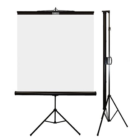 Tela De Projeção Nardelli  Tripé - Standard  Nrt-003 180 X 180Cm Quadrado - NARDELLI