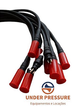 Conector subaquático marsh marine modelo RMG-3-mp - macho 03 pinos