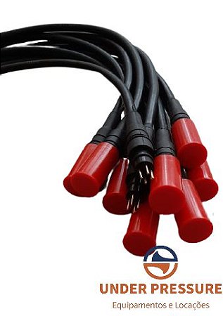 Conector subaquático marsh marine modelo RMG-4-mp - macho 04 pinos