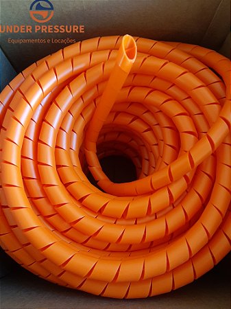 TUBO ESPIRAL LARANJA DIAM. 3/4 - 50 M