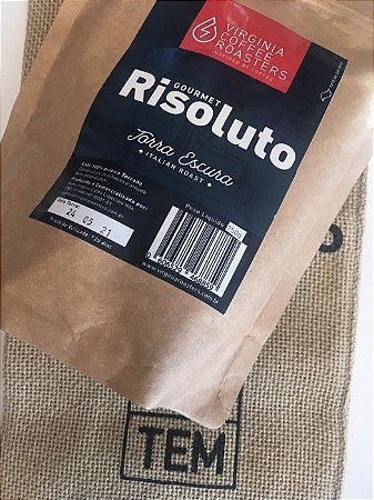 Café Virgínia Risoluto Italian Roast - Torra Escura