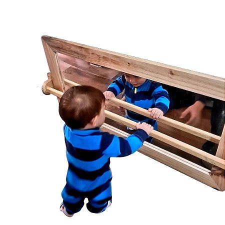 Espelho Montessori com Barra de Apoio