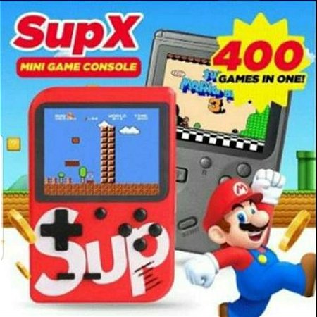 Super Mini Game Portátil Sup 400 Jogos Bolso Retro Clássico no