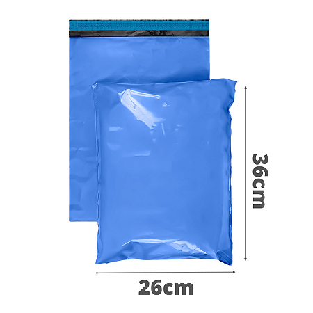 Envelope de Segurança para Correio Azul 26X36 - Combo