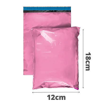 Envelope de Segurança para Correio Rosa 12X18 - Combo
