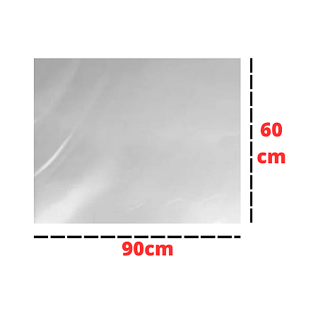 Saco Transparente PE – 90x60