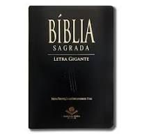 BIBLIA SAGRADA LETRA GIGANTE  NTLH PRETO NOBRE