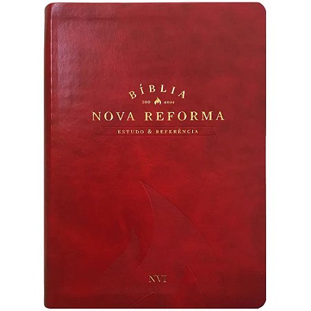 BIBLIA DE ESTUDO NOVA REFORMA - VERMELHA