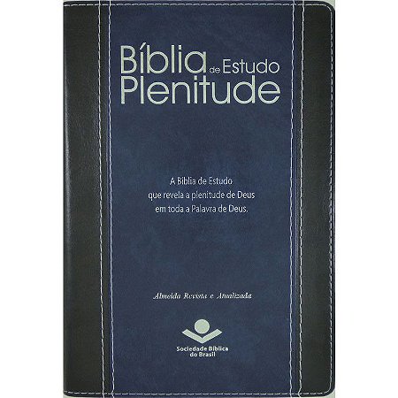 BIBLIA DE ESTUDO PLENITUDE - AZUL