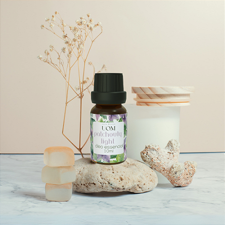 Óleo Essencial Patchouly 10ml | Relaxamento e Stress