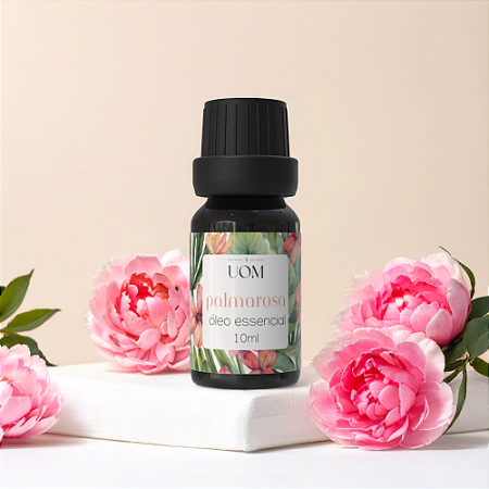 Óleo Essencial de Palmarosa UOM 10ml | Hidratante & Restaurador