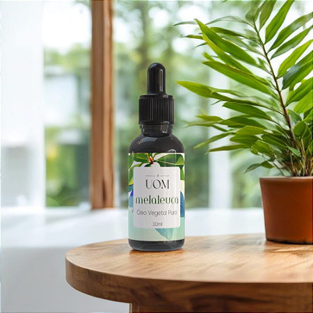 Óleo Vegetal de Melaleuca UOM | Micoses e Acne | 30 e 100ml