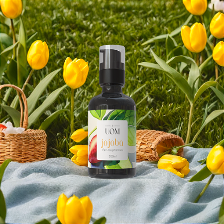 Óleo Vegetal de Jojoba UOM | Hidratação e Nutrição | 30ml e 100ml
