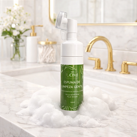 Espuma de Limpeza Gentil UOM Essencial 150ml