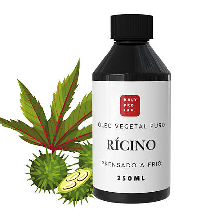 Óleo de Rícino (Castor Oil) Prensado a Frio 250/500/1000ml