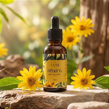 Óleo Vegetal de Arnica 100% Puro UOM Essencial